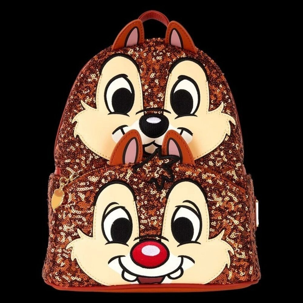 Loungefly Chip 'n' Dale Exclusive Sequin NWT​